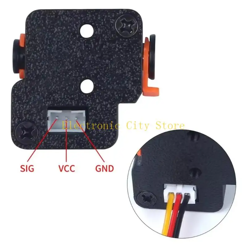 ABS Printer Filaments Sensoring dengan Indikator LED Umpan Balik Penggunaan Secara Instan HU8D