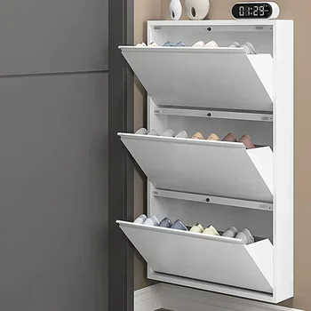 Scaffale Scarpiera da ingresso ultrasottile Organizzatore di stoccaggio Ingresso Scarpiera moderna Organizzatore Muebles Para El Hogar Mobili per la casa