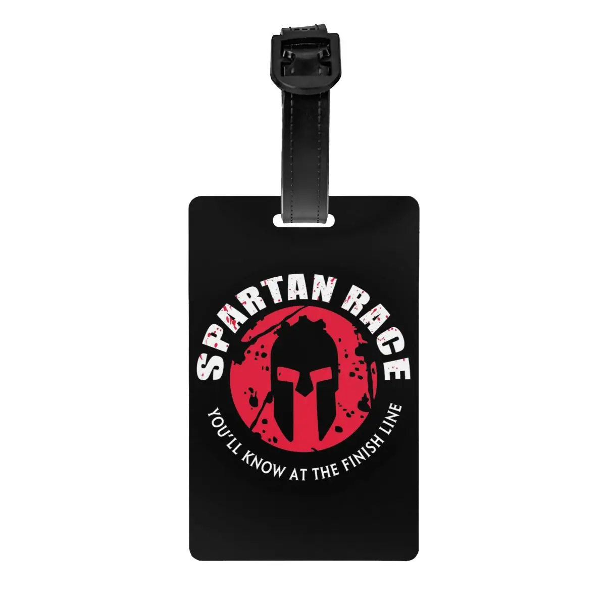 Spartan Race Bagagem Tags, Sparta Spirit Bagagem Tags, Tampa Privacidade, Cartão de Identificação