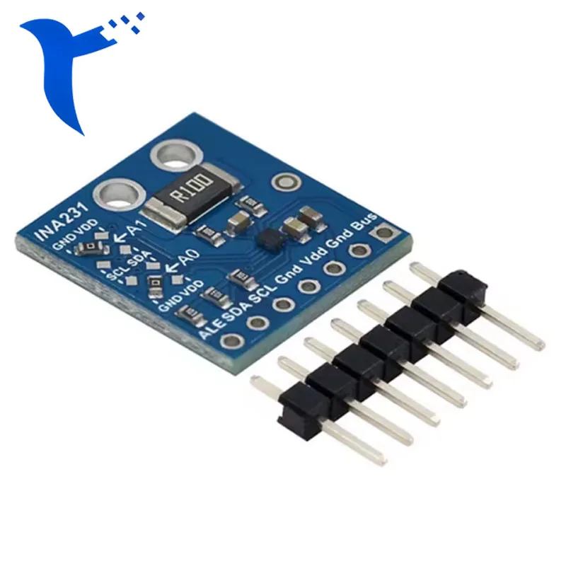 INA231 voltage, current, and power monitor alarm function 36V bidirectional I2C R100