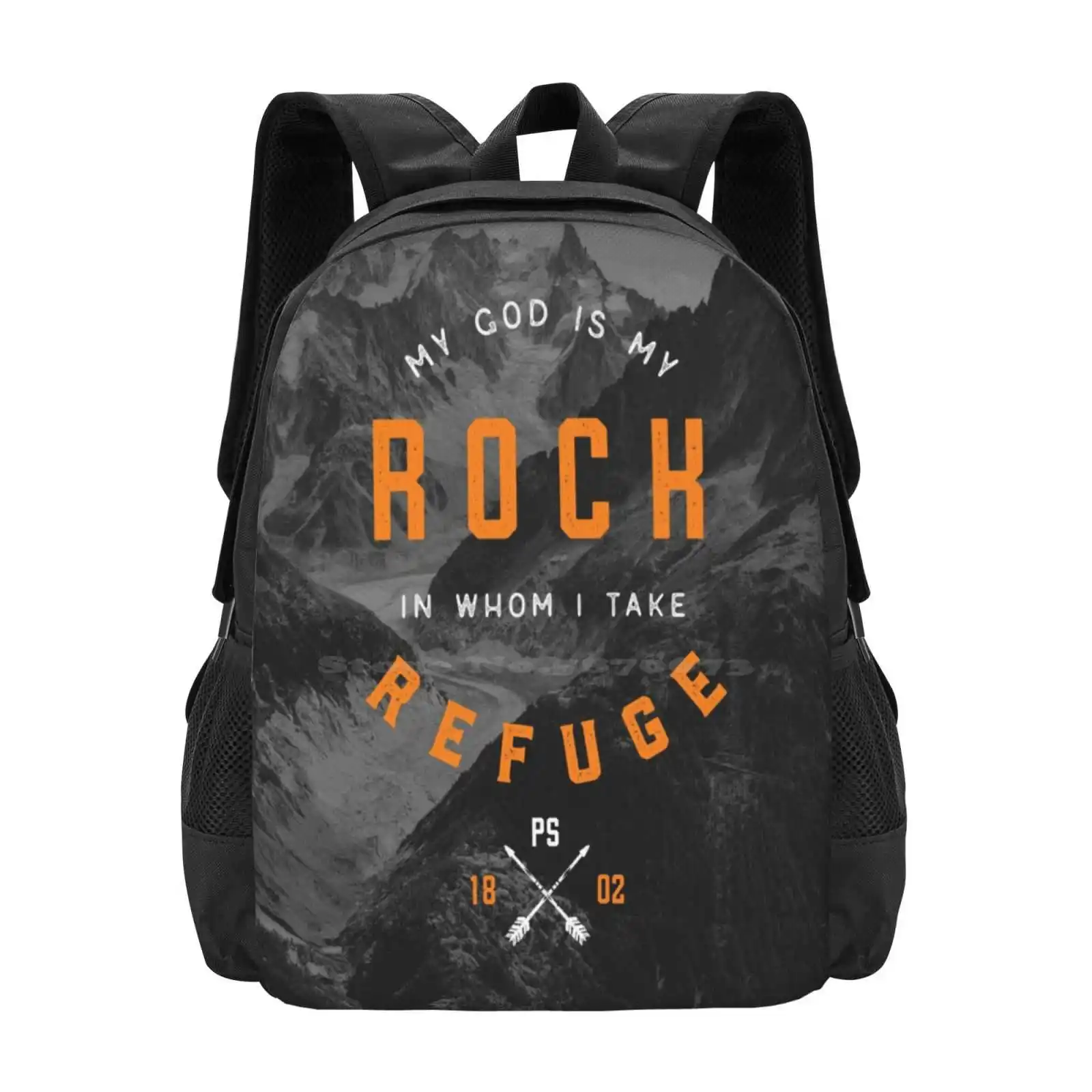 Psalm 18 : 2 Hot Sale Backpack Fashion Bags Bible Verse Holy Scripture Jw Arts And Crafts Jw Pioneer Jw Artist Jw Friends Jw