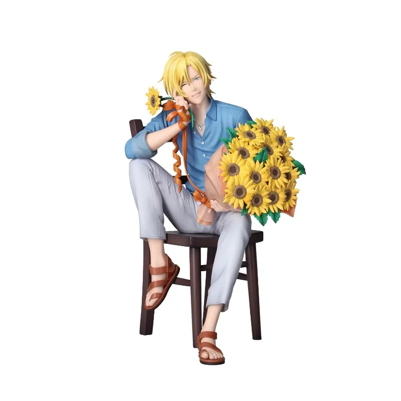 BANANA FISH Ash Lynx / Aslan Jade Callenreese Original genuine PVC Action Anime Figure Model Toys Figure Collection Doll Gift