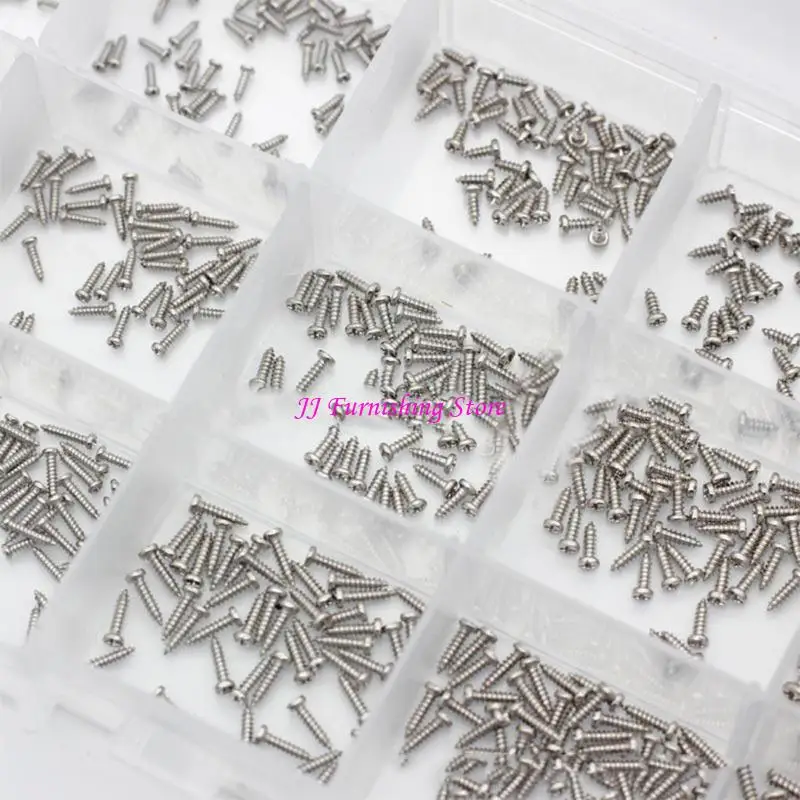 A9LB из нержавеющей стали мини -винты 750 пнкс самодирапающие винты Компактные микро -винты