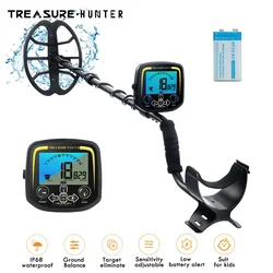Treasure Hunter GX850 Metal Detector 850 Professional 11inch Coil Underground Waterproof Detector with battery High Sensitive