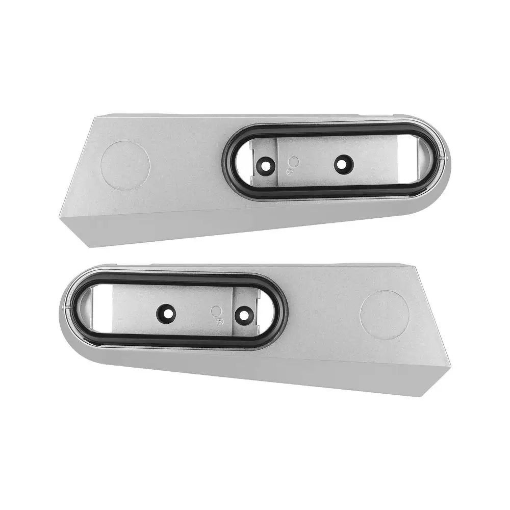 1 Pair Protective Rear Fork Cover Durable Reflective Sheeting Base Reflector Base Caps Replacement for Xiaomi 5 Pro