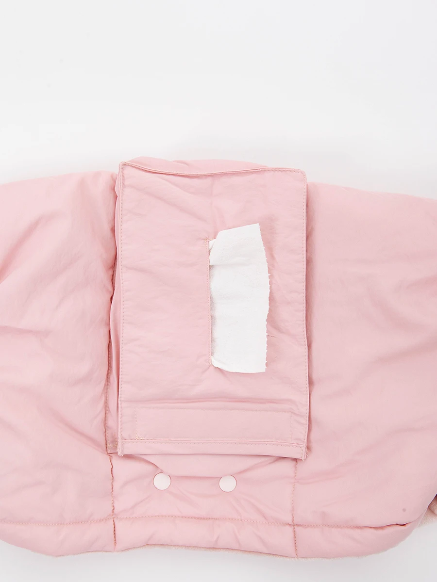 Pushcart Gloves Winter Warmth And Windproof Universal For Baby Carriage Handle Touch Screen Compatible With Plush Version - Image 4