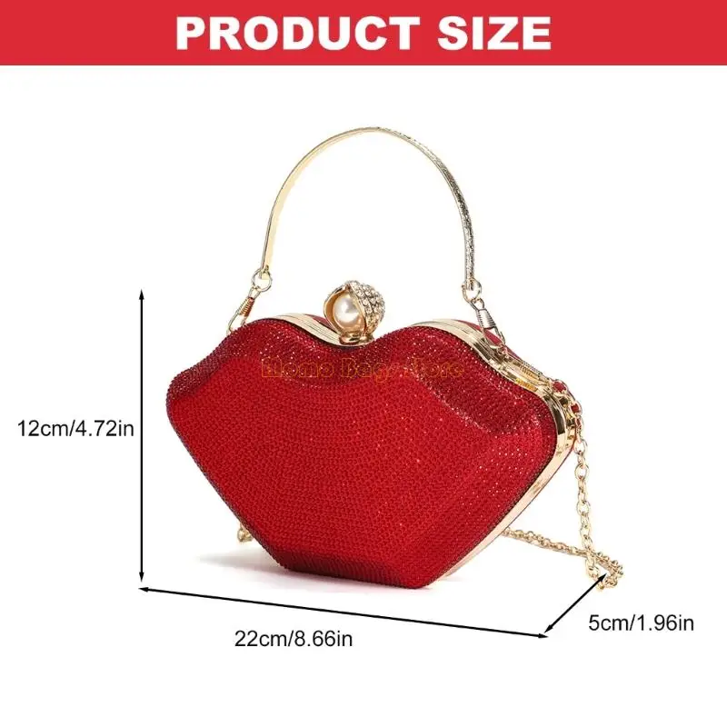 X90D حقيبة هدايا متلألئة مصبوبة بتصميم فريد من نوعه، محفظة كروس رفيعة من البوليستر