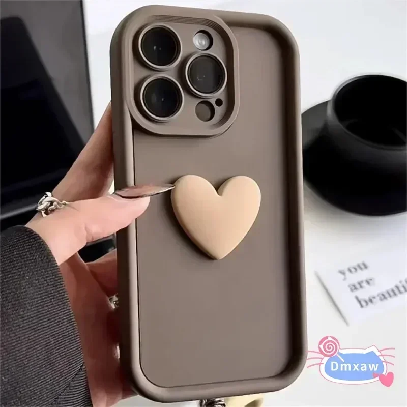Pour OnePlus 13 Nord 4 3 CE 4 2 Lite 12R 11R 10R Ace 3 2 3V 2V 8T 12 11 coque de téléphone coeur d'amour housse en Silicone