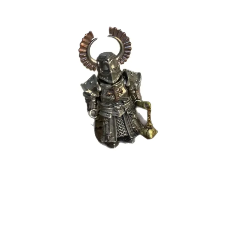 

Crusader Figurine Metal Magnet Detachable Ornament Desktop Copper Handle Piece Trendy Crusader Figurine