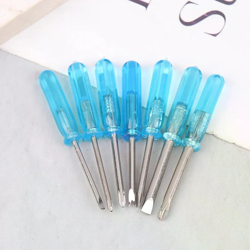 10-Pack Mini Phillips Screwdriver Set Cross/Horizontal Head Precision Repair Tools For Toys And Electronics Hand Exercise