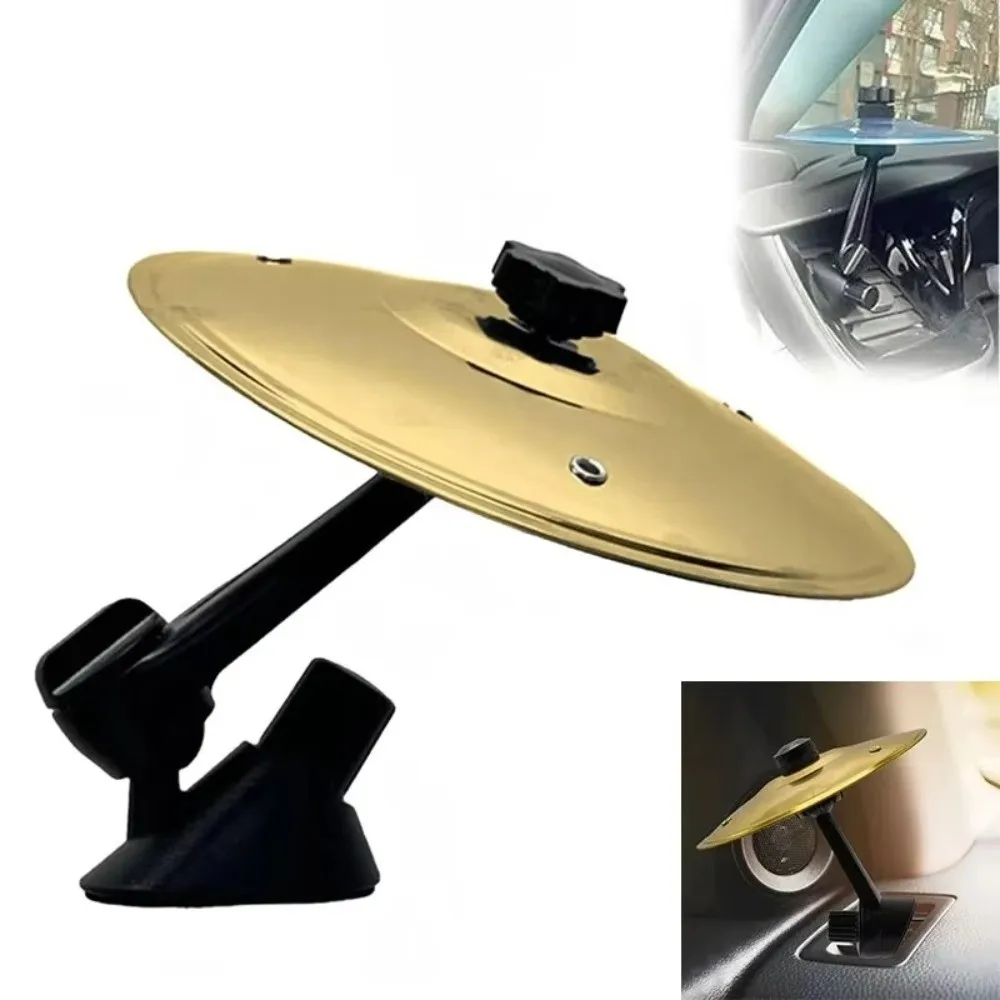 

Creative Car Crash Cymbal for Car Air Vent Easy Installation Mini Car Drum Make Your Driving More Fun Car Decoration Gift