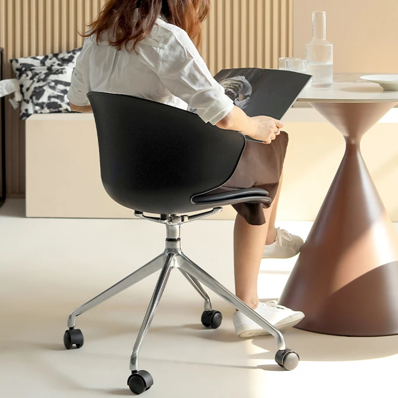 

Mobile Office Chair Modern and Simple Nordic Rotating Computer Chair Study Comfortable Soft Cushion Home Desk Office Furniture