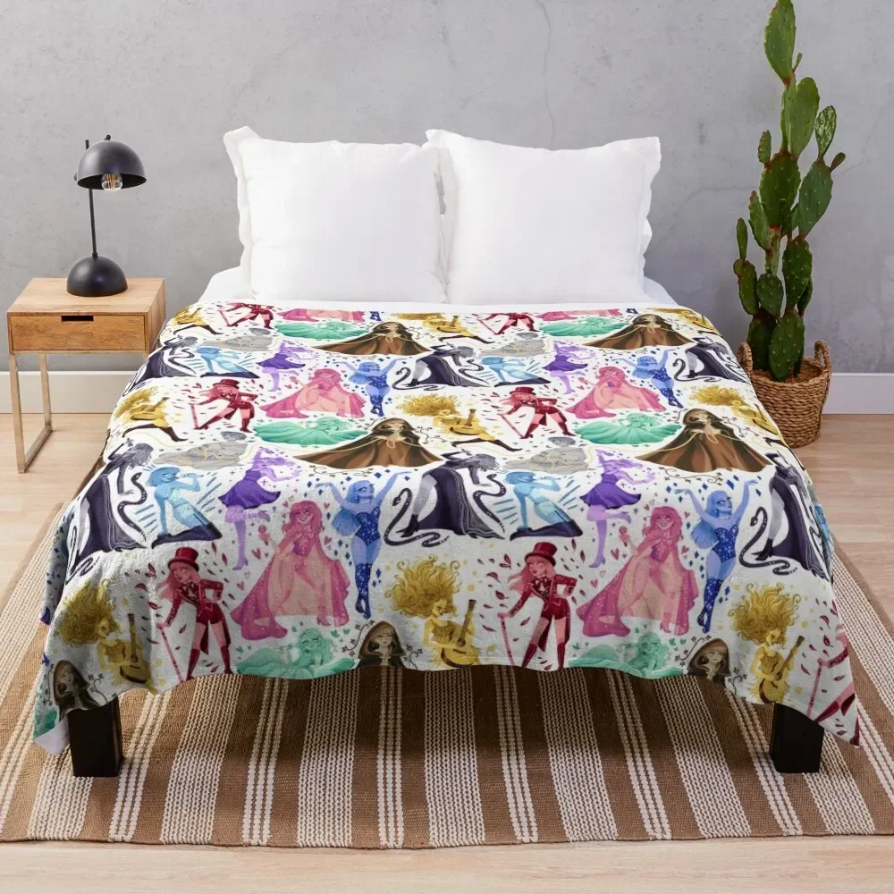 

Eras (Colorful version) Throw Blanket Decorative Sofas Tourist Blankets For Sofas Blankets