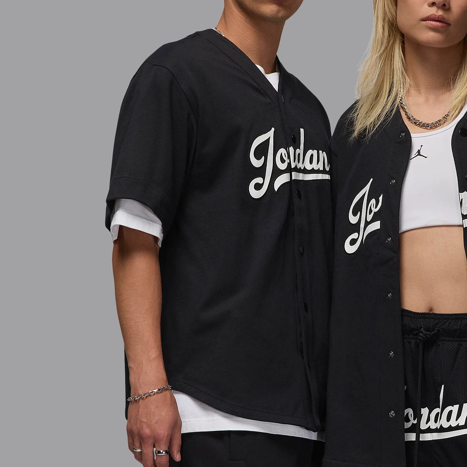 

Официальная мужская трикотажная дышащая спортивная рубашка Nike Authentic JORDAN с короткими рукавами FN4664-010