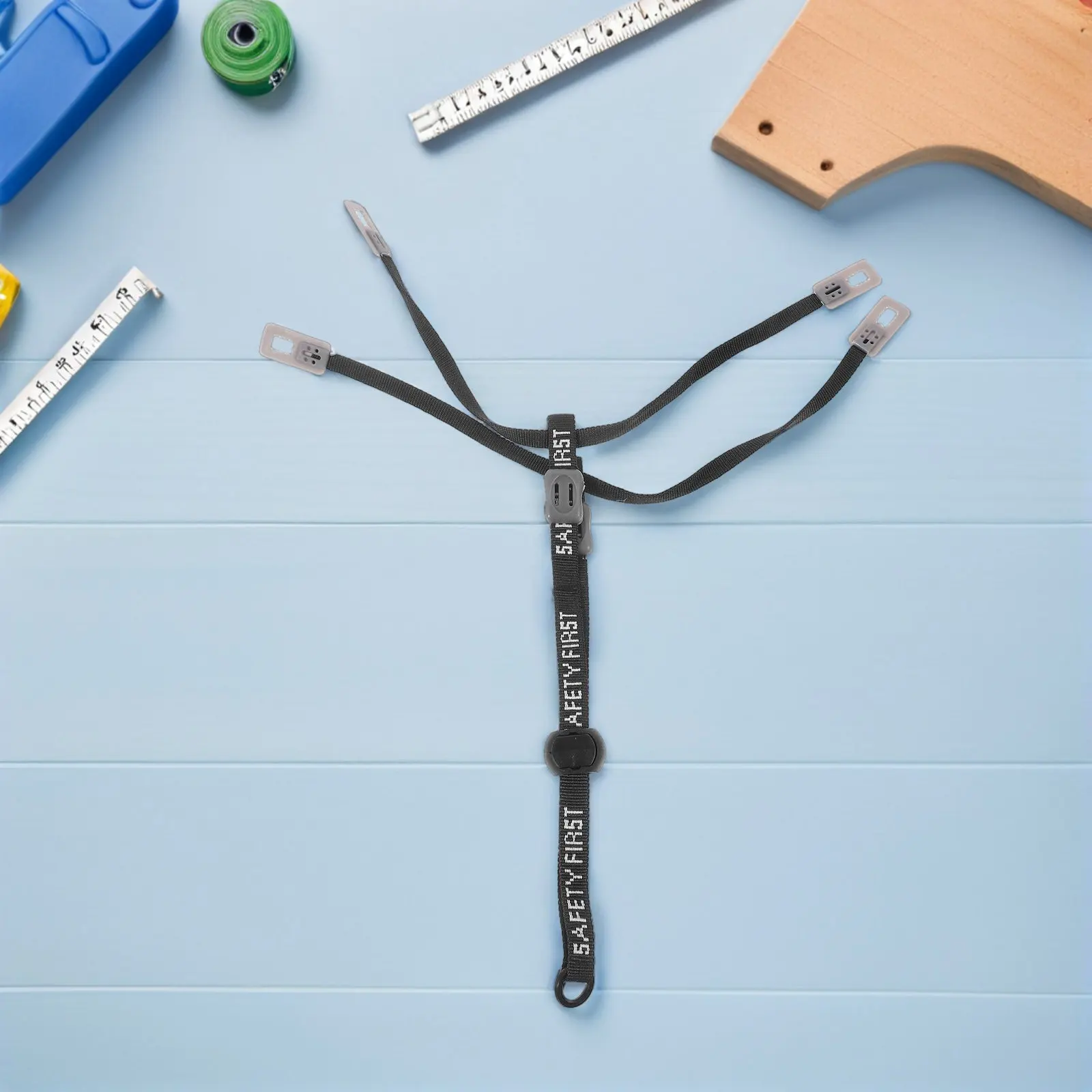 

2Pcs Adjustable Hard Hat Chin Strap Card Bead Style Lock for Secure Fit Universal Compatibility Mining Building Safety