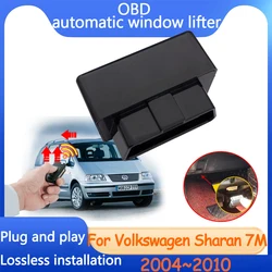 Car OBD Window Lifting For Volkswagen VW Sharan 7M 2004~2010 2006 2007 Accessories Tuning Automatic Closed Sunroof Modification