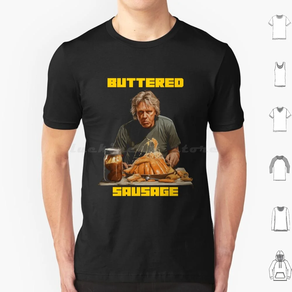 Let’s Talk About Buttered Sausage T Shirt Men Women Kids 6xl Garybusey Meme Celebritymashup Humorousart Popculturehumor
