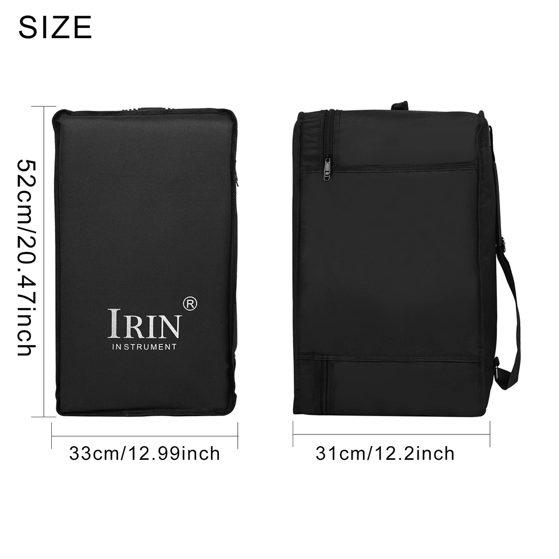 IRIN Cajon Handtaschen Box Drum Bag Wasserdichter Oxford-Stoff verdickter Baumwollrucksack Percussion Instrument Teile & Zubehör – Detail 2