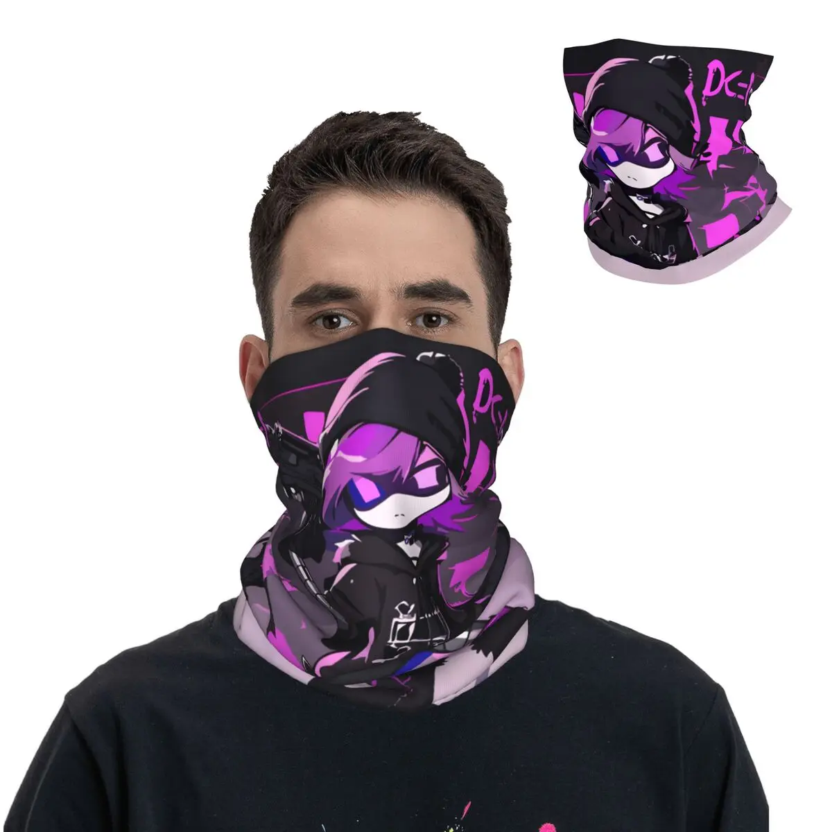 USA Motocross Bandana Neck Cover Printed Murder Drones Wrap Scarf Multi-use Balaclava Cycling Unisex Adult Breathable