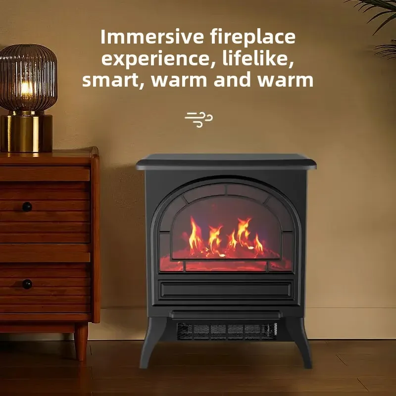 Fireplace European Flame Heater Household Fan Heater Electric Heater Energy Saving Electricity Saving Heating Furnace