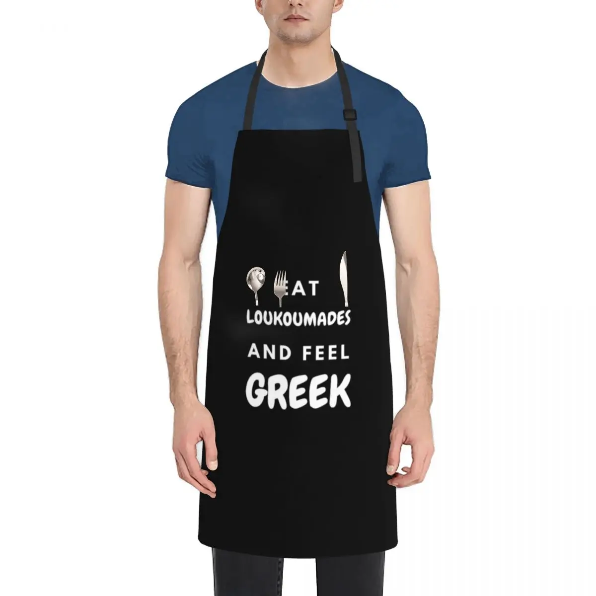 

Eat Loukoumades and Feel Greek, Gifts, Apparel, Wall Art, Home Decor Apron kitchen gadgets Kitchen Supplies Idea Goods Apron