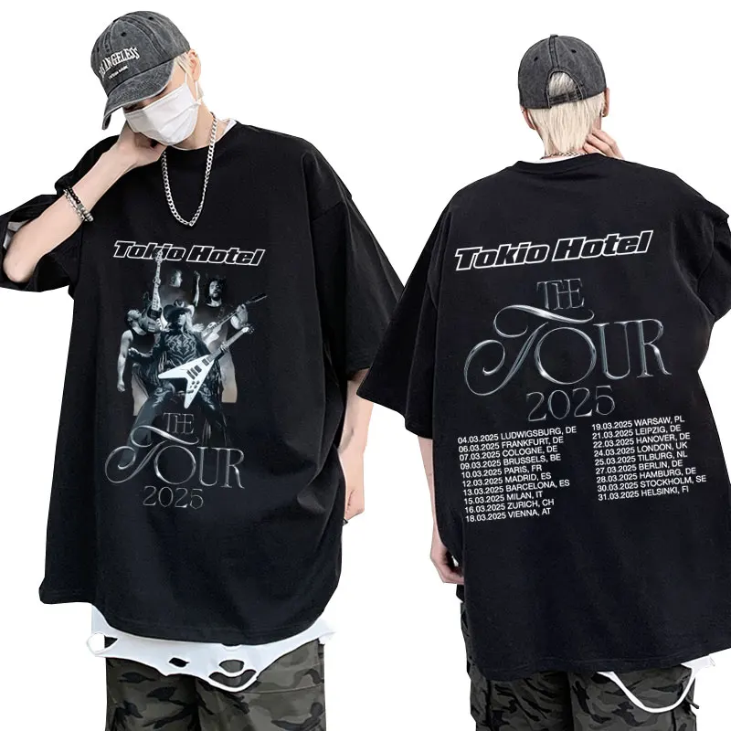 

Rapper Maka Mis Raíces 2025 Tour Merch Men T-shirt Fashion Oversized Casual T Shirt Hip Hop Streetwear Short Sleeve Tee Shirts