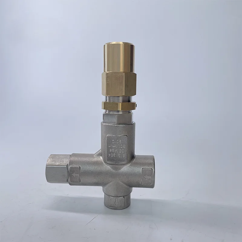 

500-600bar Pressure Washer Adjustable high pressure washer parts regulator bypass pressure washer unloader valve VHP60