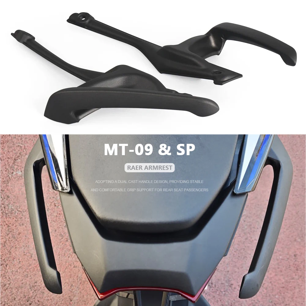 

Motorcycle Passenger Armrest Kit For Yamaha MT-09 MT09 MT 09 SP 2024 2025 2026 Rear Seat Handrail Grab Bar Arm Rest Rod
