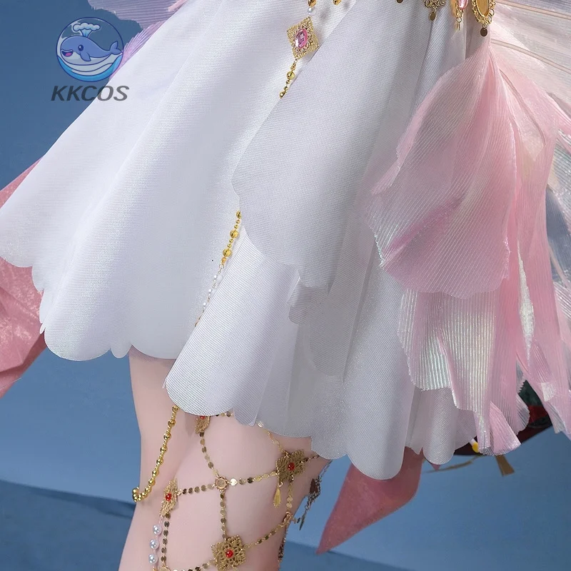 لعبة عكس: 1999 أزياء الملاك نانا التأثيرية أغطية الرأس ذيل الهالوين عيد الميلاد أنيمي حفلة كوميك كون ملابس عصرية يومية KKCos #3