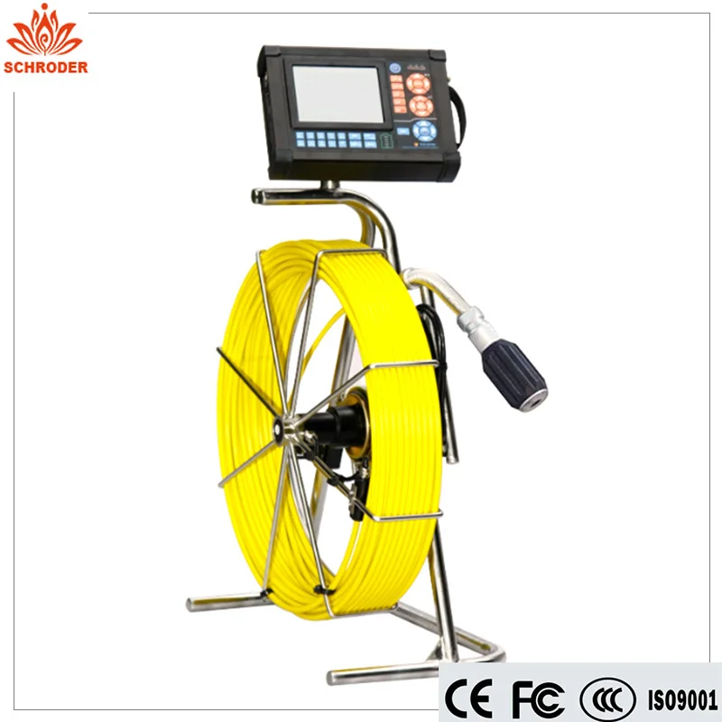 Pan And Tilt Drain Inspection Camera CCTV Detection System Sewer Drain Camera Endoscope SD-1050II