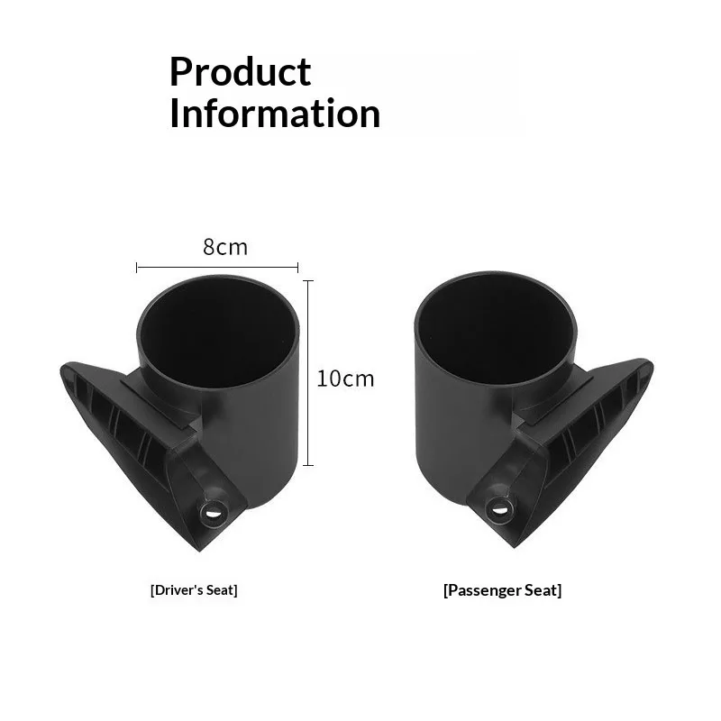 Door Cup Holder Storage Box for Tesla Model 3 2017-2023 Model Y 2021-2023 Door Bracket Drink Holder Cup Organiser Car Accessorie view 3