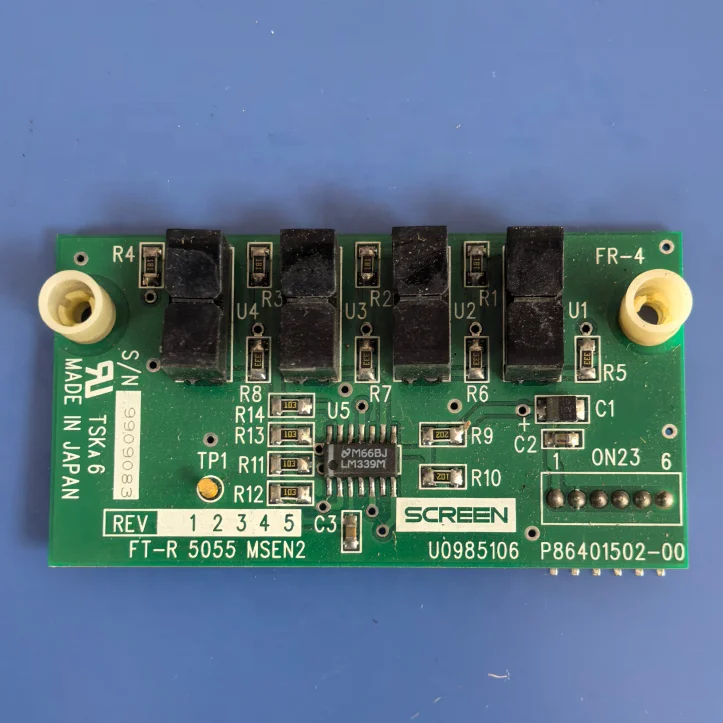 SCREEN CTP Katana FT-R5055 Plate Box Test Board FT-R 5055 MSEN2 P86401502-00 OOriginal Used andin Stock