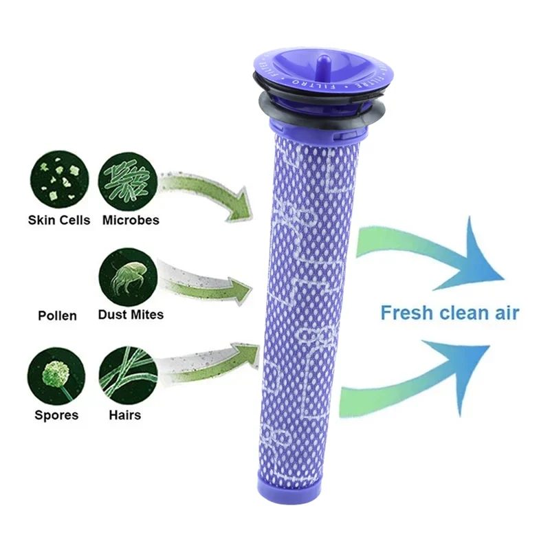 

B08B-Applicable To Dyson V7 V8 Front Washable Filters Replacement Cleaning Accessories