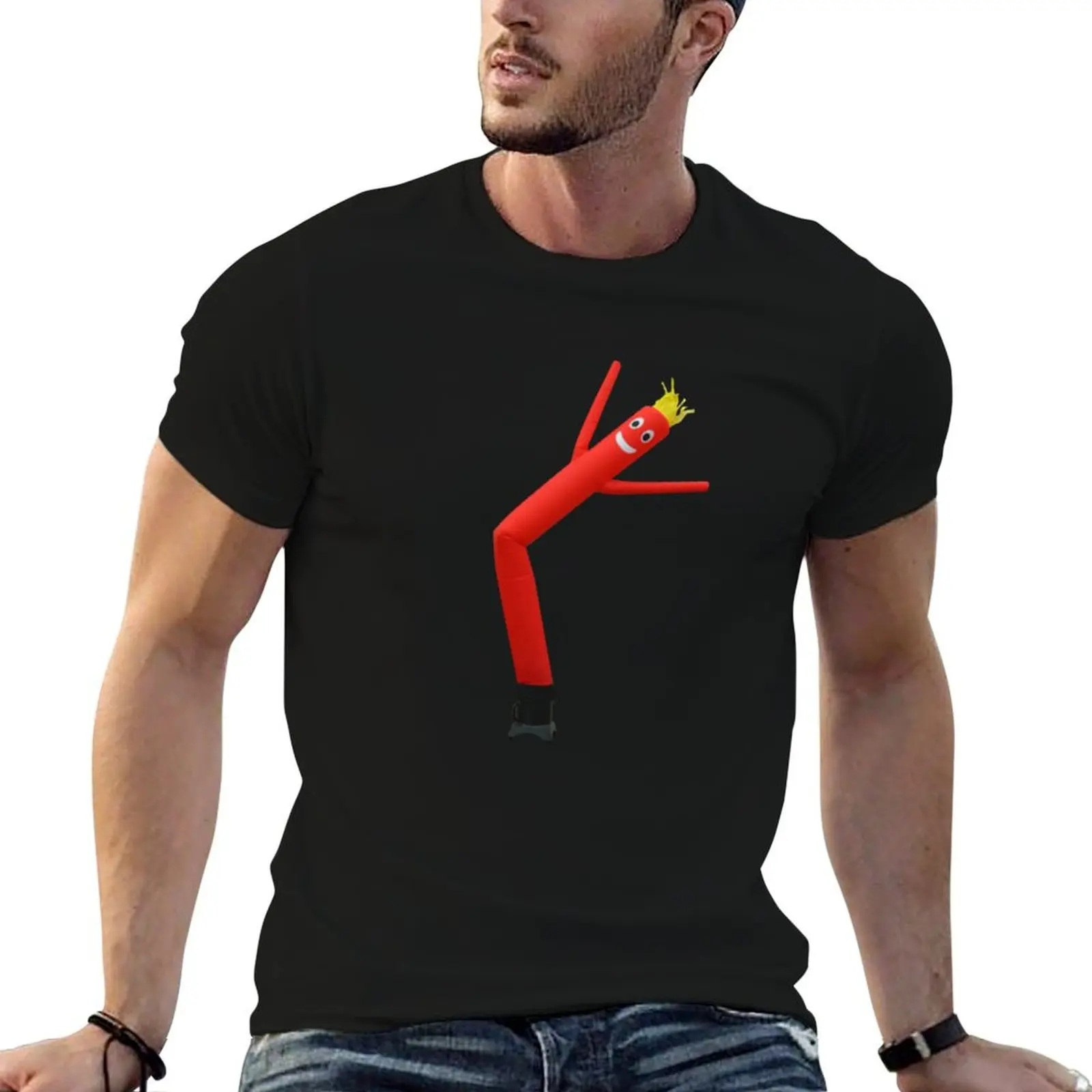 

Inflatable Tube Man T-Shirt Aesthetic clothing basketball graphic tees man clothes tees men t shirt