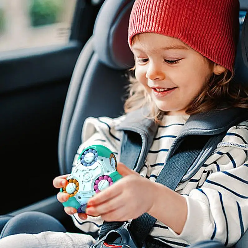 Feijão mágico quebra-cabeça brinquedo alívio do estresse dedo spinner estresse e relaxar brinquedos criativos brinquedo relaxante para local de trabalho e casa