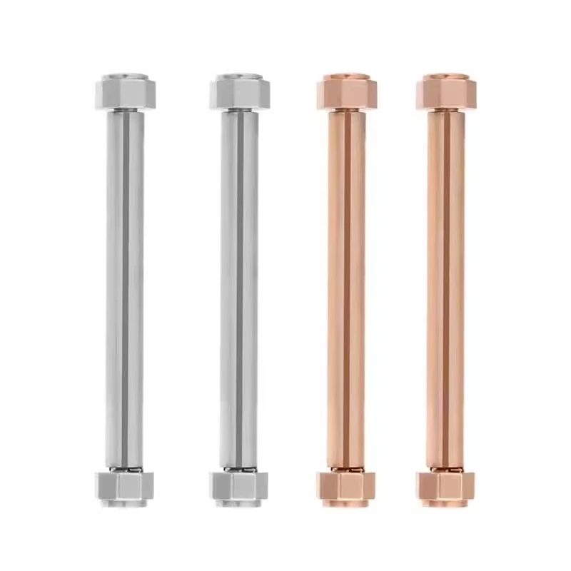 الفولاذ المقاوم للصدأ ربط قضيب لمايكل كورس MK698J5 حزام قضيب ربط سلسلة ساعات MK ربط رمح 18 مللي متر الفضة ارتفع الذهب