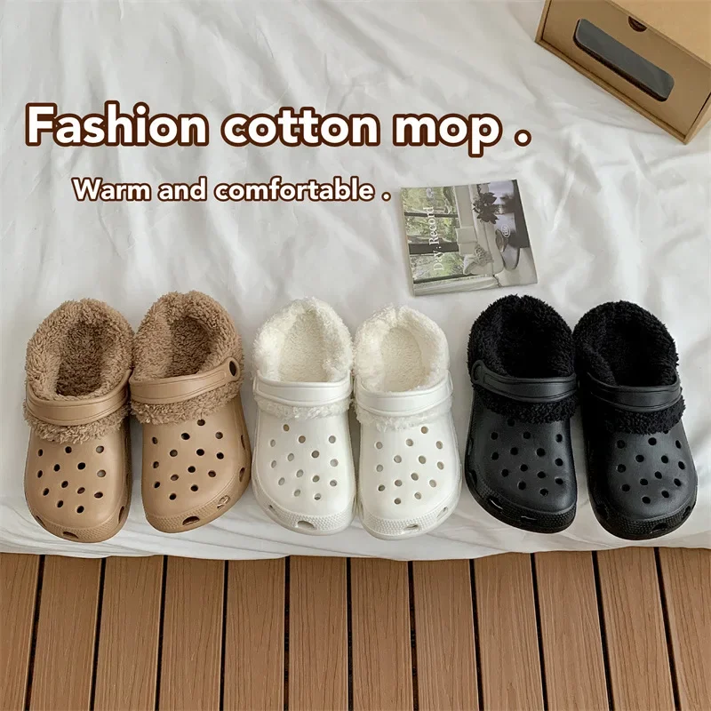 1 Pair Winter Warm Shoe Cover Inserts Replacement Fur Insoles Removable Soft Thickened Shoes Liners Plush Cover Accessories