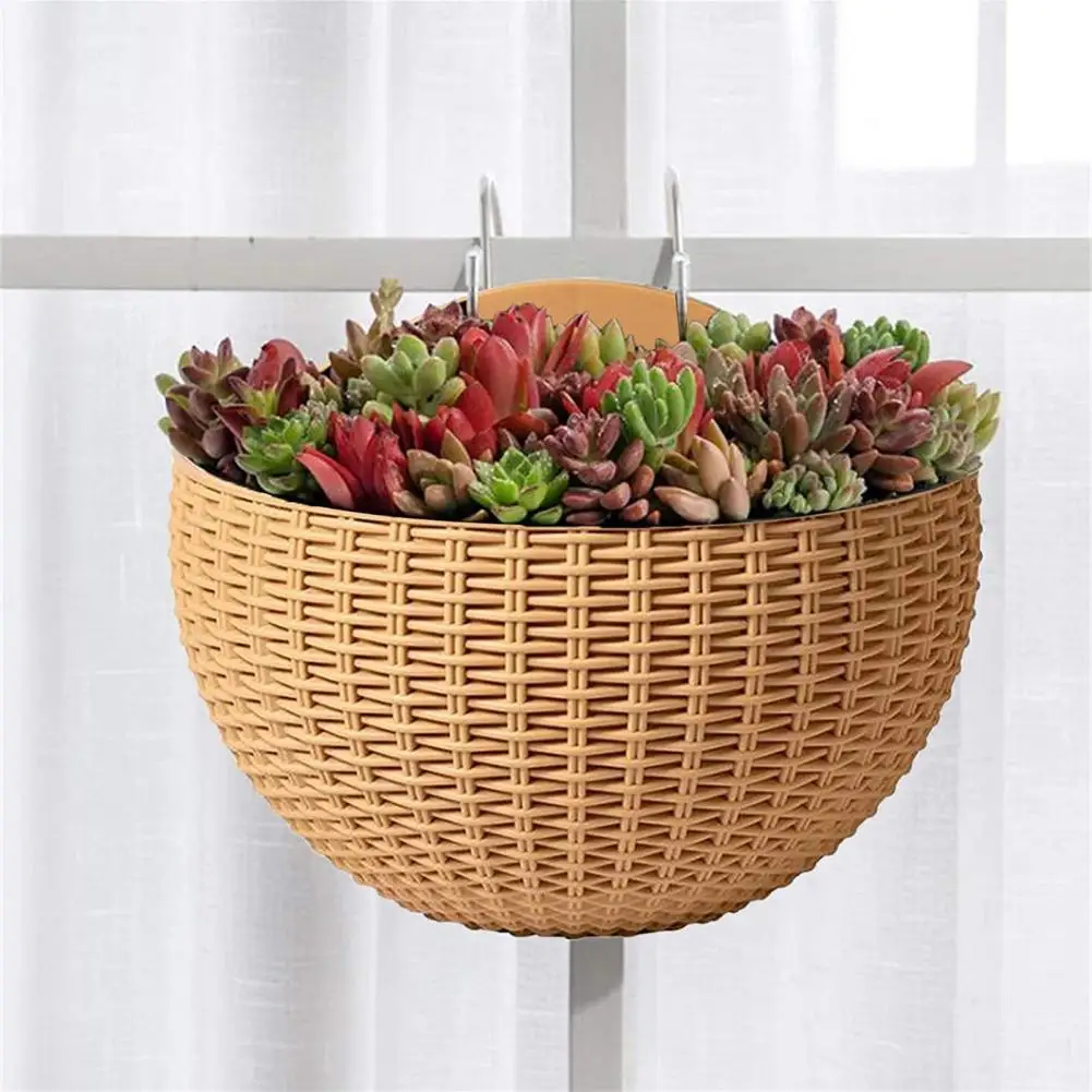 Maceta colgante de pared para el hogar, florero de plantas levitantes, organizador de almacenamiento de pared, macetas montadas en la pared, estilo