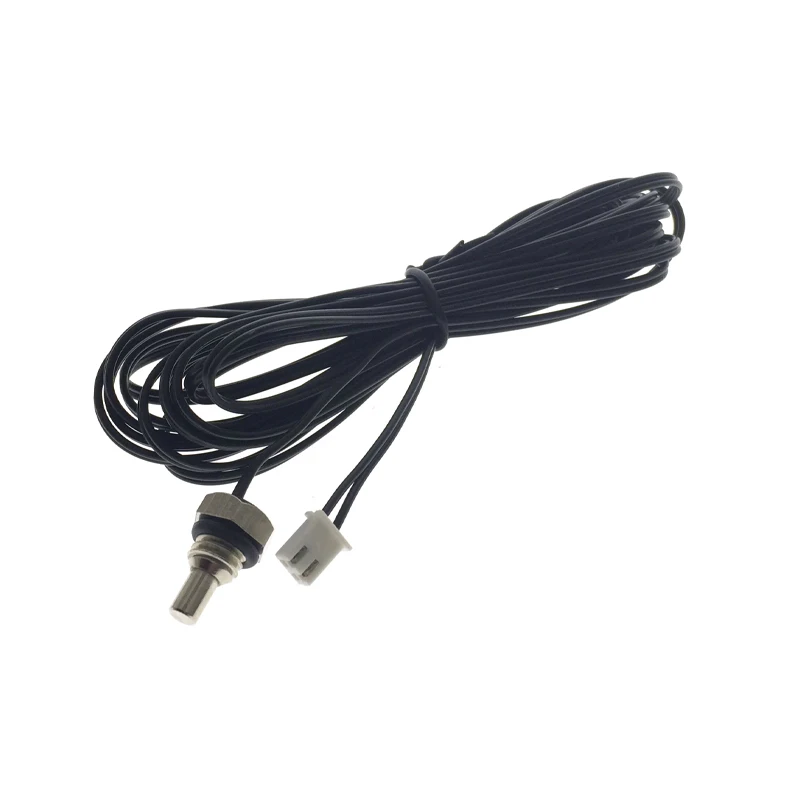 NTC thermistor temperature sensor M8x4x1.25mm The screw thread probe Resistance 10k 50k 100k  B value3950  L=0.5M 1M  2M