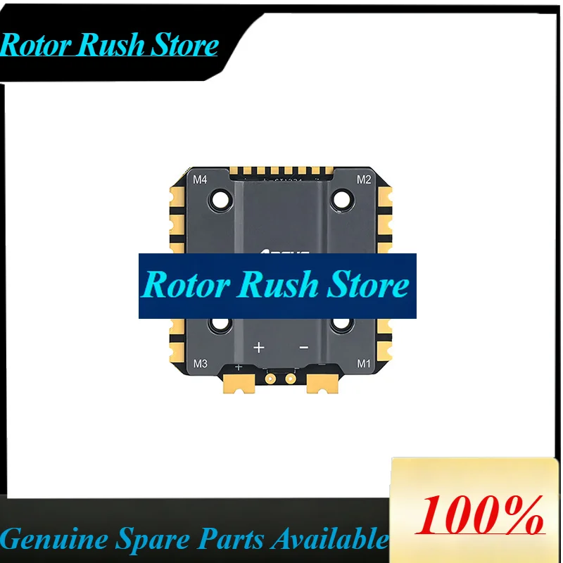RoRusAxisflying For ARGUS-PRO ECO 80A 100A ESC F722 Stack 8S With Heat Dissipating Aluminum Parts 8Bit / 32Bit For15-inch FPV D