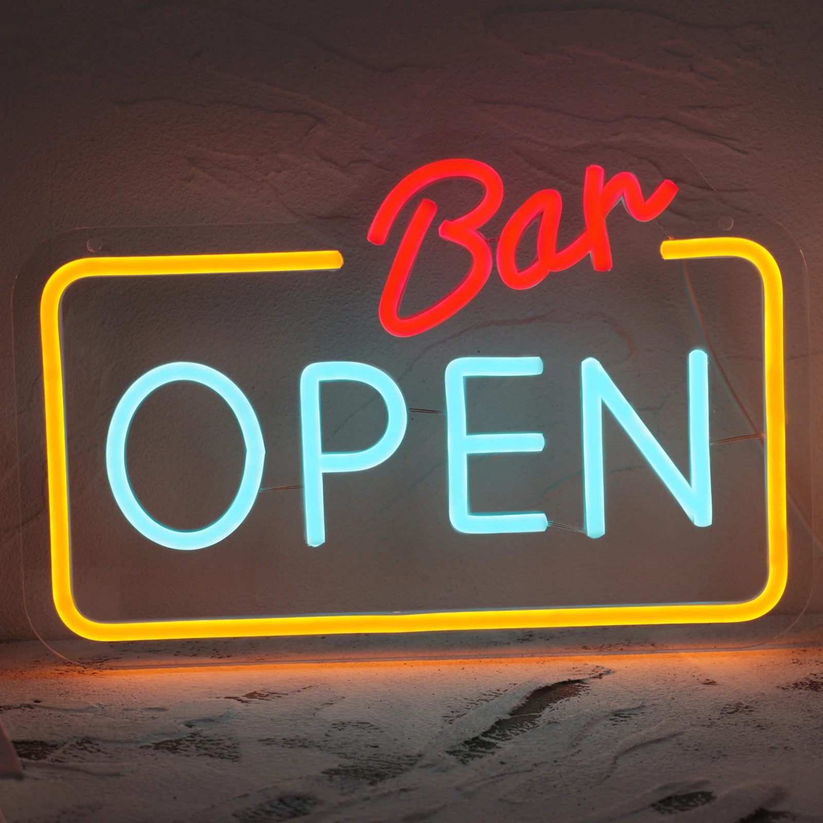 

Bar Open Neon Signs, Dimmable Led Open Sign, USB Powered Bright High Visibility Led Open Signs For Bussness Bar Pub Man Cave