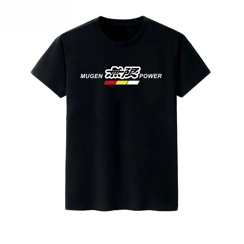 

Salute Infinite Mugen Honda Fit Civic First Text D Car Modification Team Staff Половина рукава Высококачественная мужская футболка с коротким рукавом