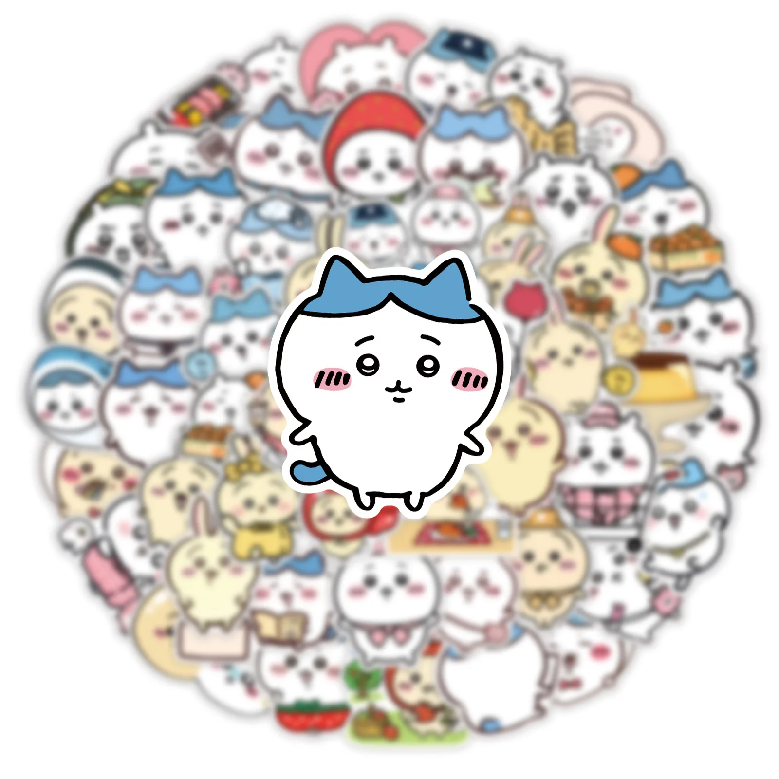 10/30/50PCS Kawaii Chiikawa Stickers Leuke Cartoon Dier Decals Decoratie DIY Skateboard Koffer Telefoon Plakboek laptop Speelgoed