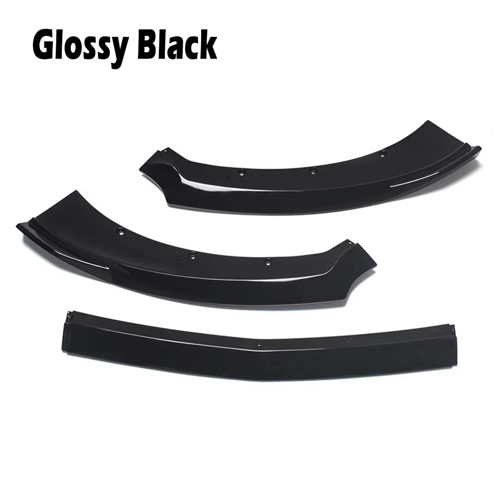 Für Ford Zubehör Frontstoßstangen-Splitter Lippen-Diffusor-Schutz für Mustang 2015-2017 Unterer Karosserieschutz Frontspoiler – Detail 8