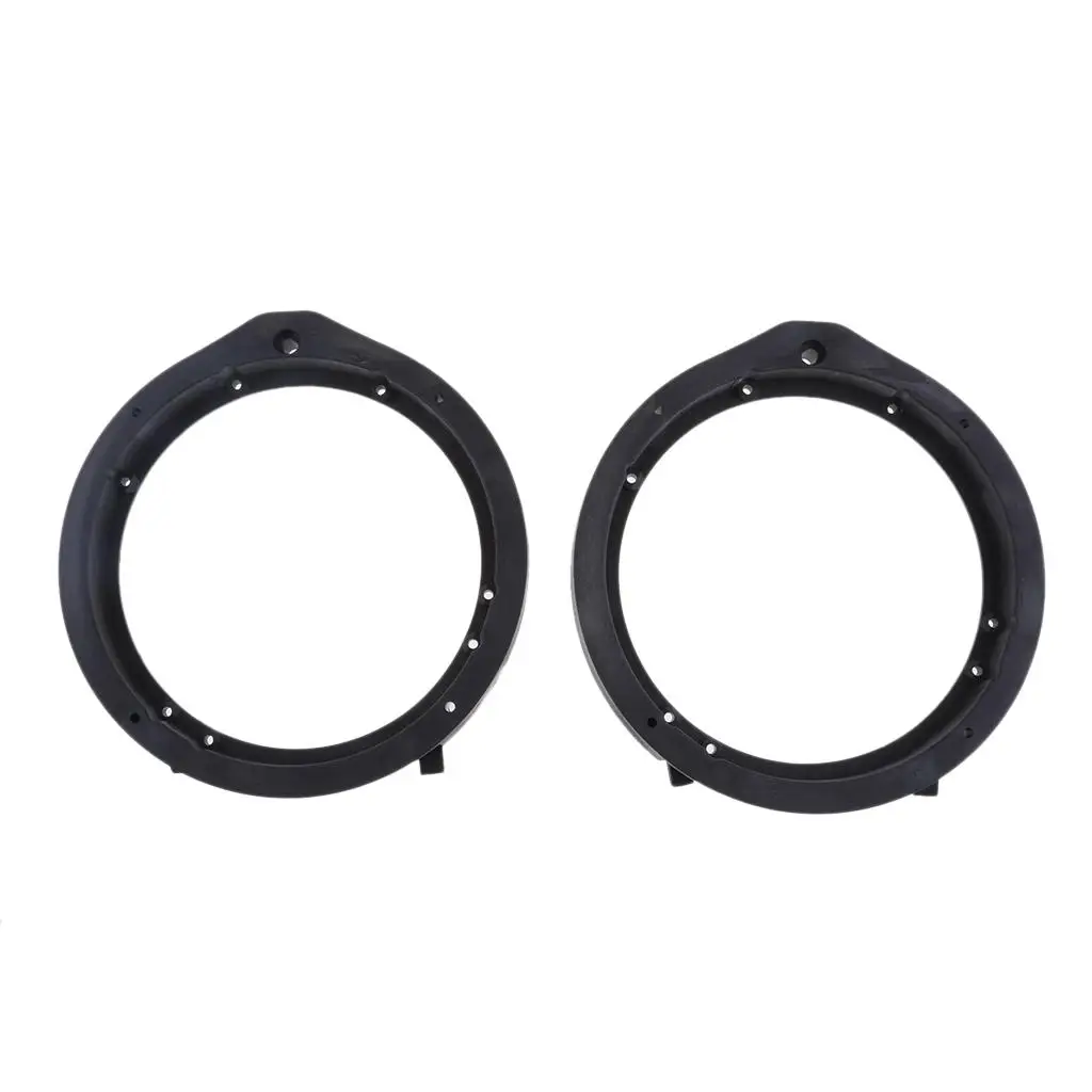 6.5Inch Plastic Car Speaker Spacer Adapter Mount Bracket Ring for Honda Civic, Accord, Fit,CITY( Pack 2)