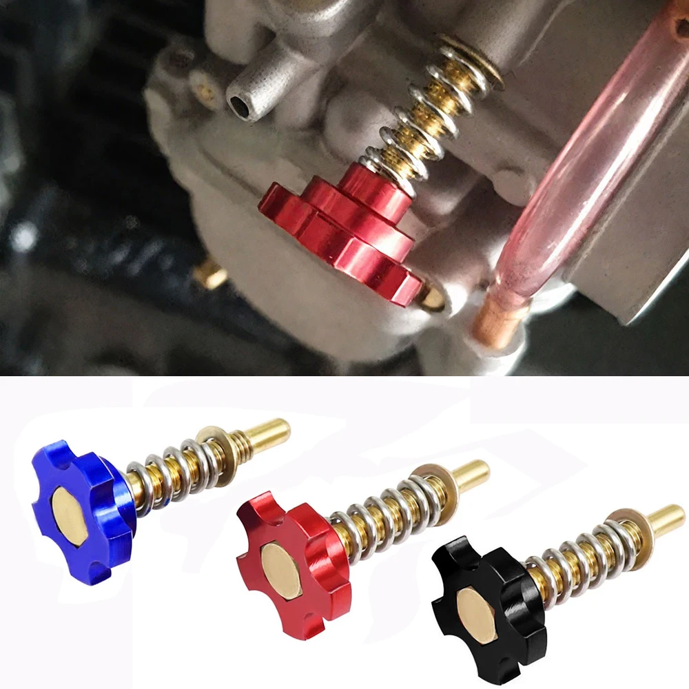 

Motorcycle Carburetor Idle Adjuster Screw Kit Accessories for 21-34MM PWK Carburetor Idle Speed Screw Motorcycle Parts