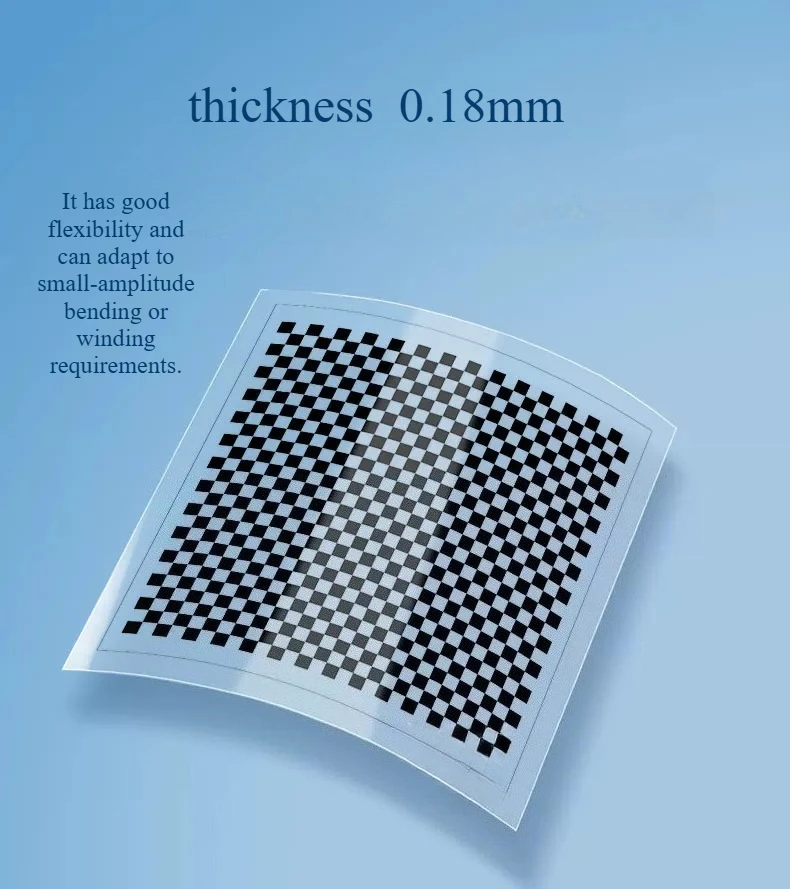

Customized film calibration board for machine vision checkerboard transparent square test card calibration