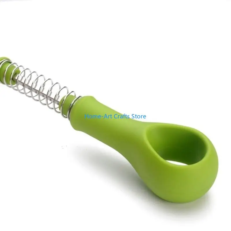 Y3NA Effective Kitchen Potato Masher with Hanging Hoop Potatoes Crusher Fruit Tool
