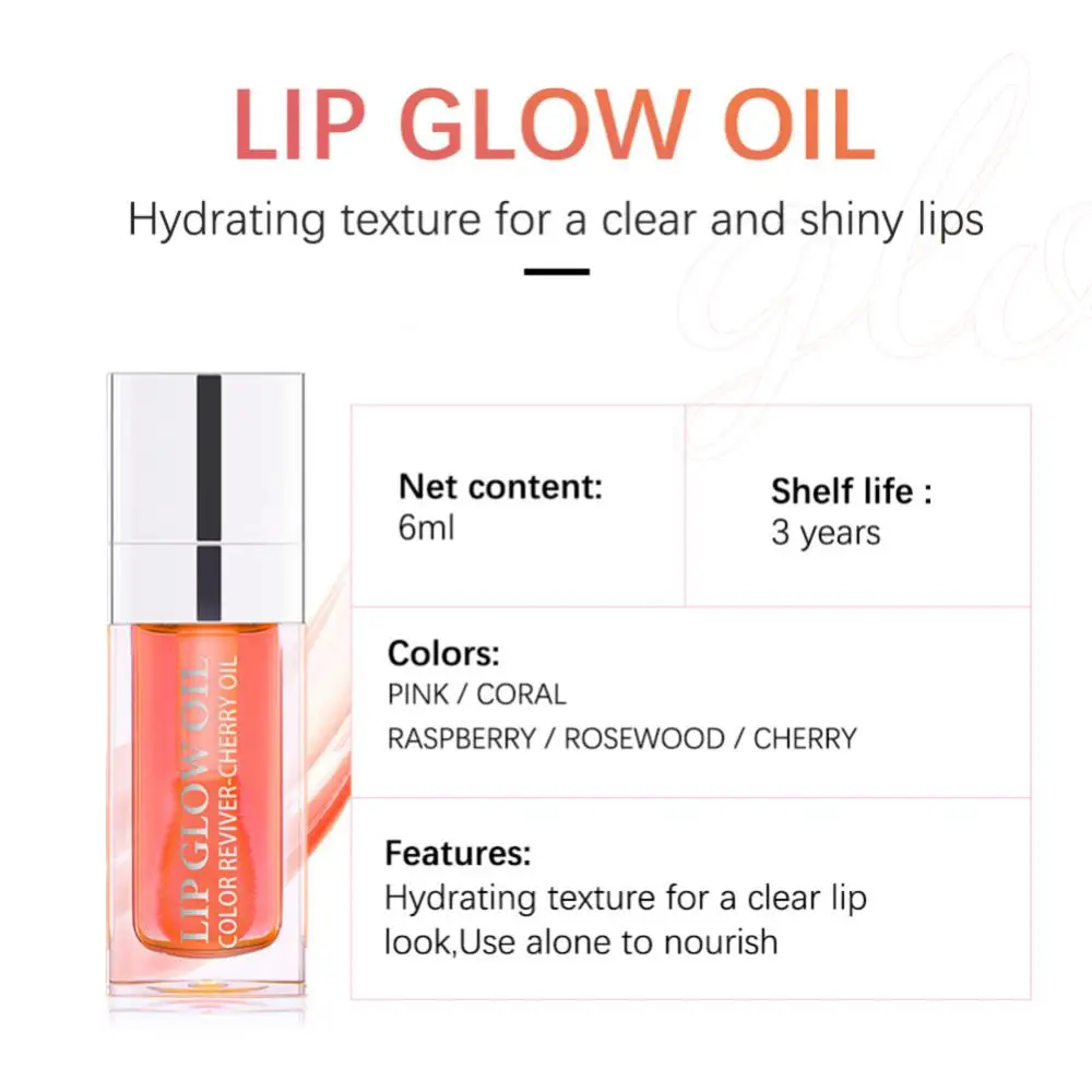 6ml Sext Lippen öl feuchtigkeit spendend plump ing Lippen mantel für Lippenstift Lip gloss getönte Lippen praller Serum BB Lippen Glüh öl Behandlung