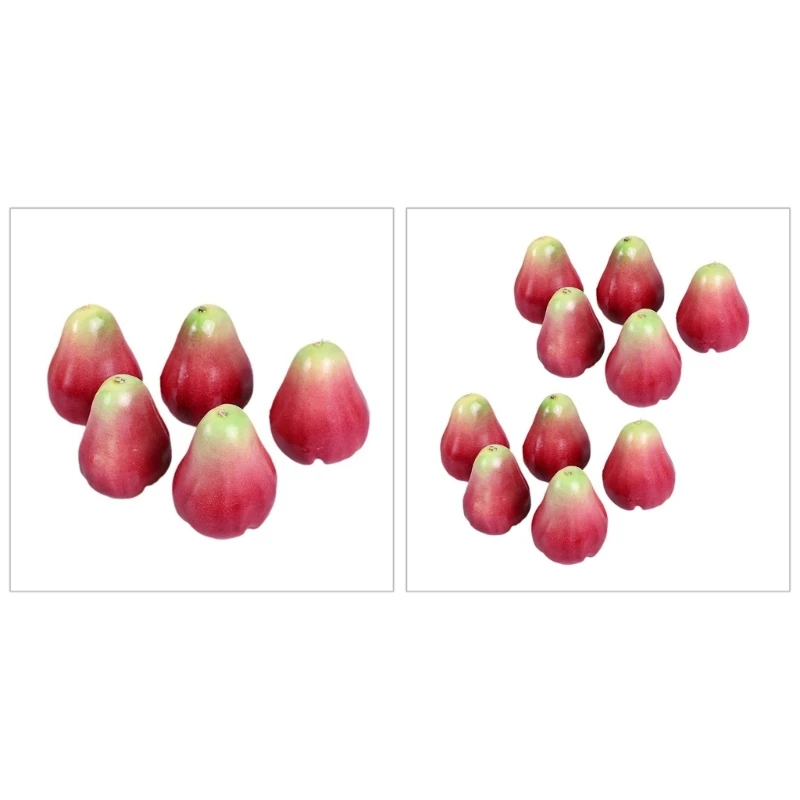 5/10Pcs Realistic Foams Fruit Artificial Fruit Fake Fruit